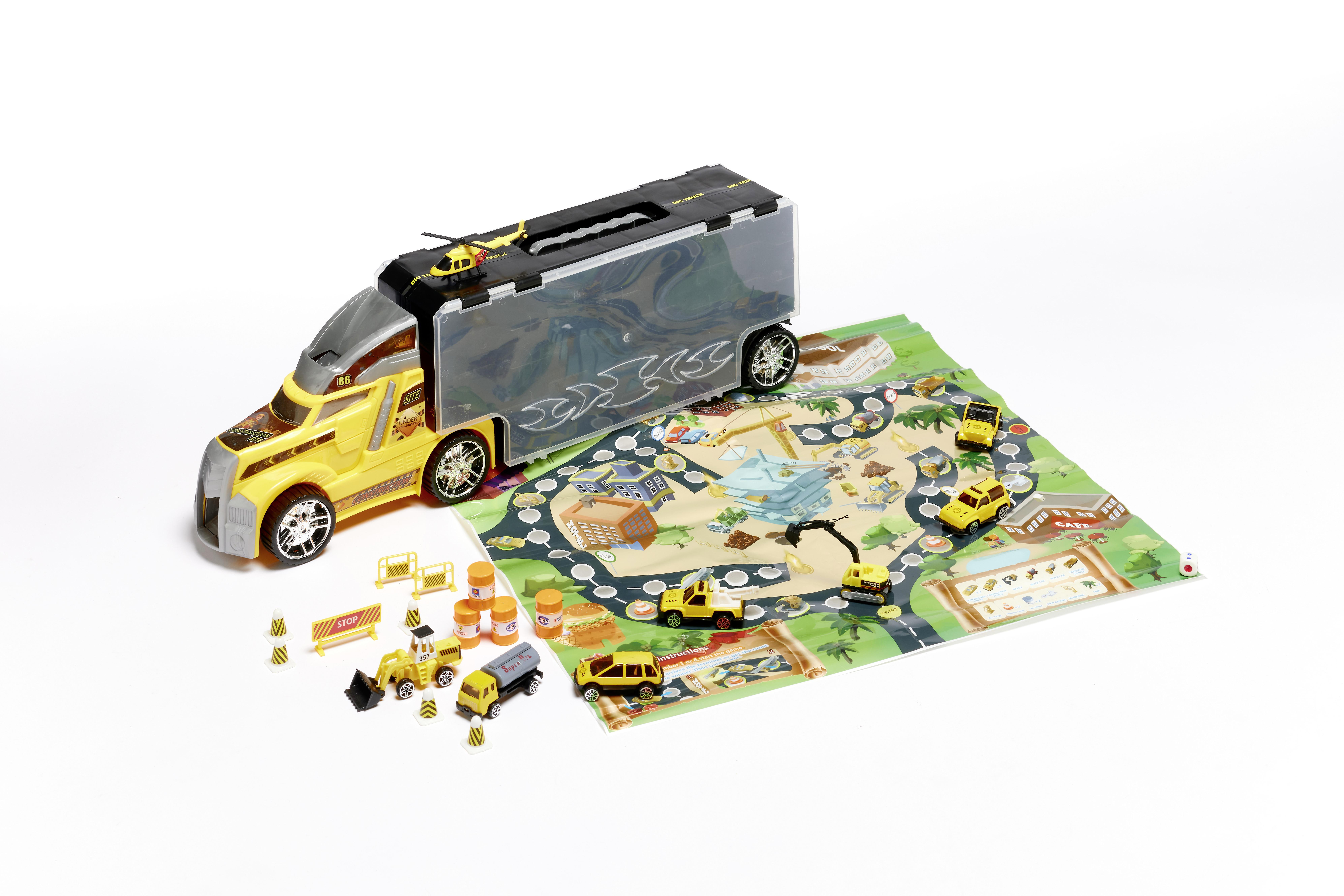 Spielzeugauto Transporter Ab 3 Jahren - Gelb, Basics, Kunststoff/Metall (56,5/11,5/18cm)