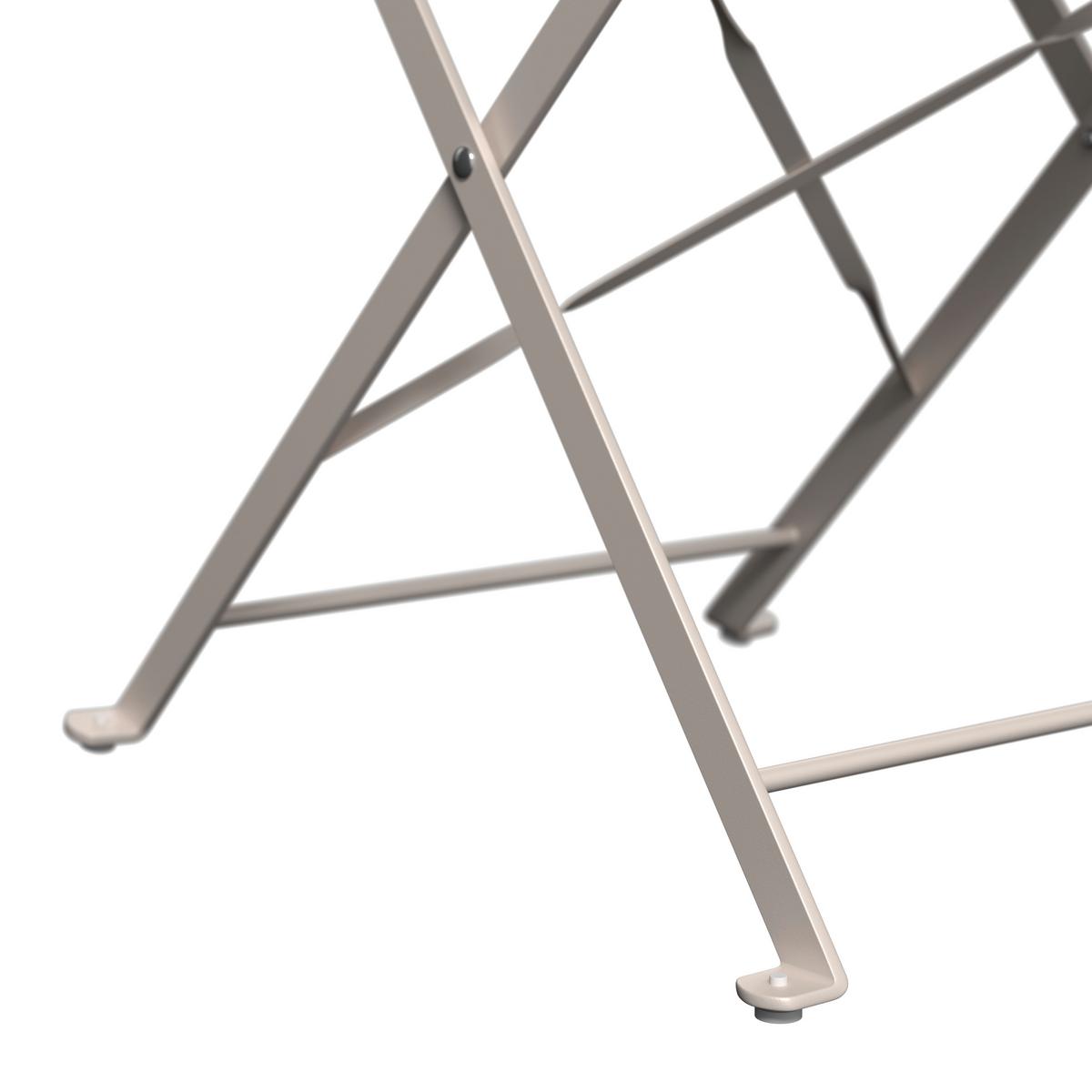 Balkonset Paris *ph* - Beige/Weiß, MODERN, Metall - Beldano