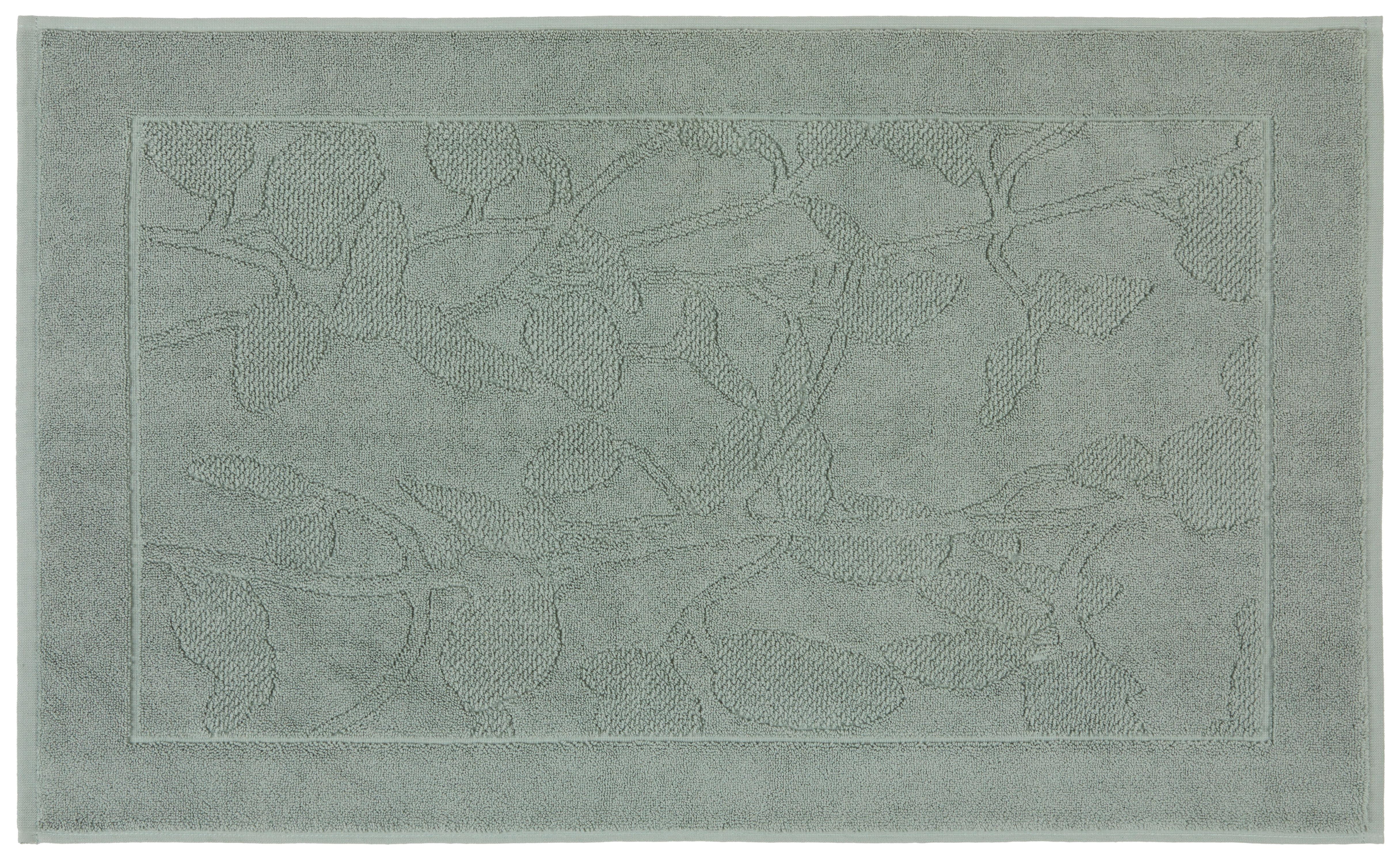 Badematte Lucia - Mintgrün, ROMANTIK / LANDHAUS, Textil (50/80cm) - James Wood