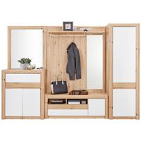 Odporúčaná kombinácia KASHMIR NEW 3 - biela/farba duba, Modern, kompozitné drevo (274/192/41cm) - James Wood