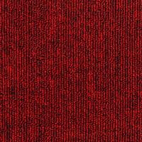 Teppichfliese Rot Astra 50x50 Cm Florhöhe 3 Mm - Rot, Basics, Textil (50/50cm)