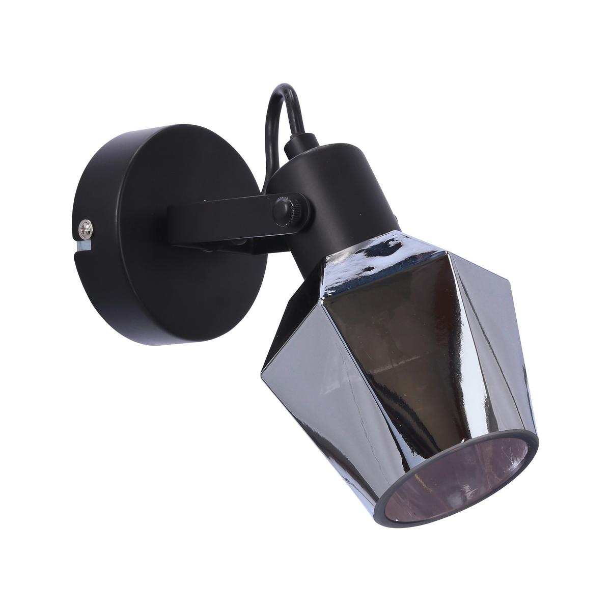 Strahler 91-13347 Randi - Schwarz, Design, Glas/Metall (19/9/16cm)