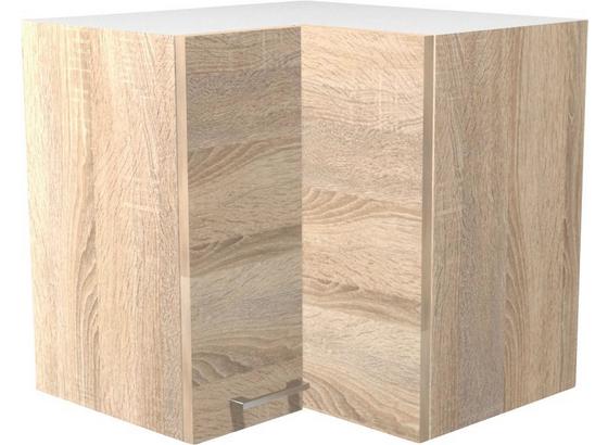 Rohová Horní Skříňka Samoa He 60 - bílá/barvy dubu, Konvenční, dřevěný materiál (60/54/32cm) Rohová Horní Skříňka Samoa He 60 - bílá/barvy dubu, Konvenční, dřevěný materiál (60/54/32cm)