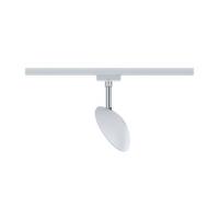 Schienensystem Schienenspot 96937 In Chromfarben/weiß - Chromfarben/Weiß, Basics, Kunststoff (11,98/18,3/3,2cm) - Paulmann