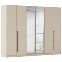 Kleiderschrank Safari B: 271 cm - Champagner, KONVENTIONELL, Holzwerkstoff (271/229/54cm)