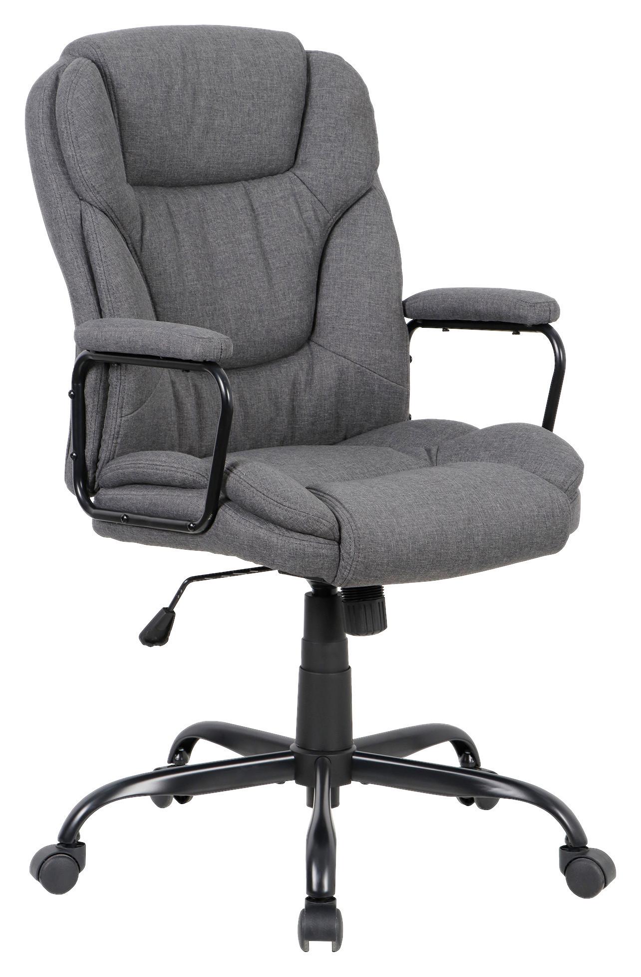 Chefsessel Sting - Schwarz Hochglanz/Schwarz, MODERN, Textil/Metall (57/109/67cm) - MID.YOU