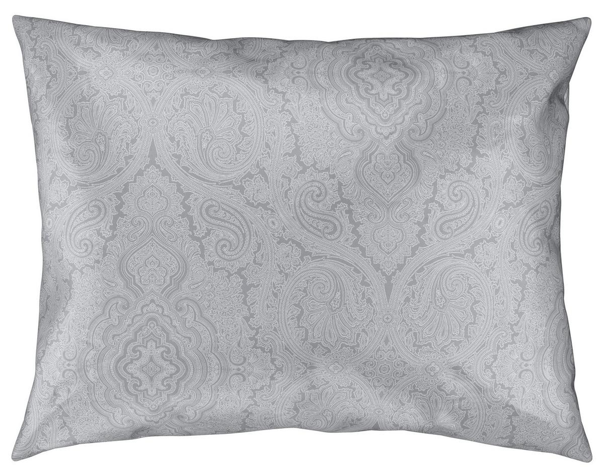 Renforcé-bettwäsche 140x200 Cm Leona Silberfarben Ornamente - Silberfarben, ROMANTIK / LANDHAUS, Textil (140/200cm) - James Wood