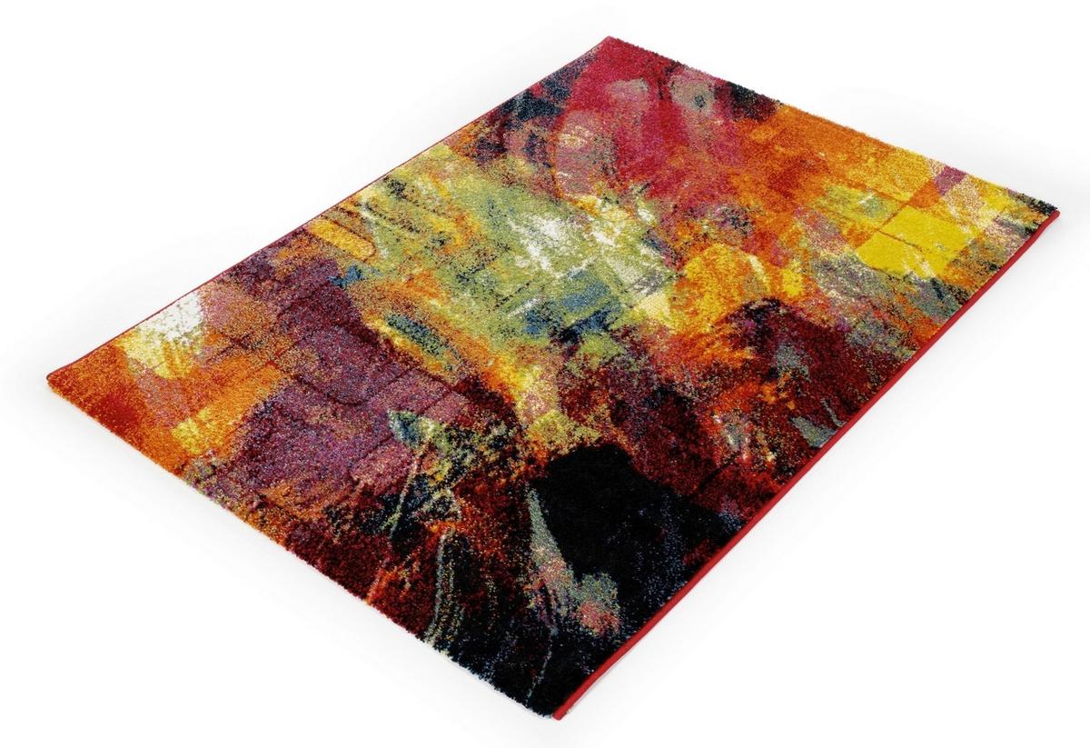 Webteppich Multicolor Happiness New Brush 230x160 cm - Multicolor, Basics, Textil (160/230cm) - Novel