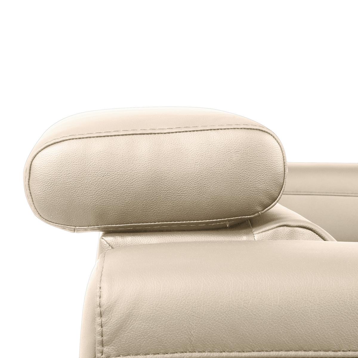 Ecksofa Torino Teilleder Grau 173x247 - Schwarz/Grau, Design, Leder/Textil (173/247cm) - Livetastic