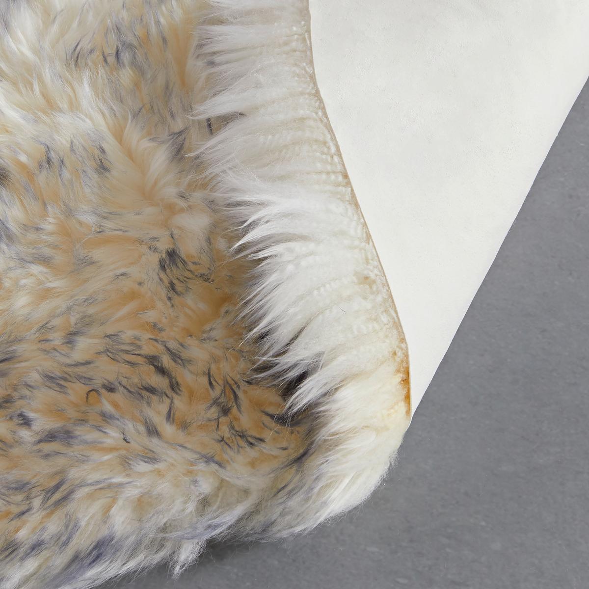 OVČÍ KOŽEŠINA Lea, 60/90cm, šedá - šedá, Romantický / Rustikální, textil (60/90cm) - Modern Living