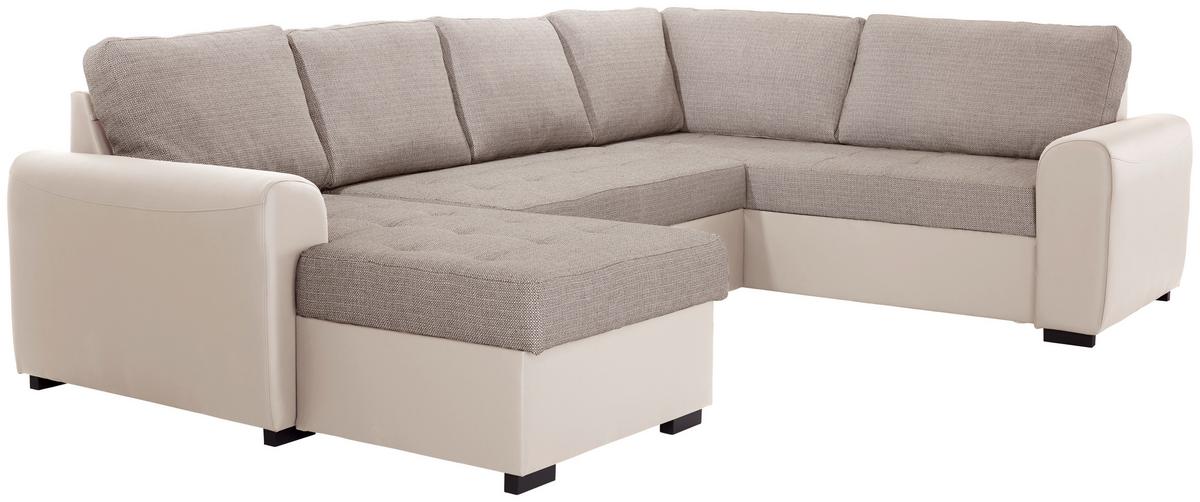 Sarokgarnitúra Molly-Rec/bk.2f.3s - Basics, textil (157/312/206cm)