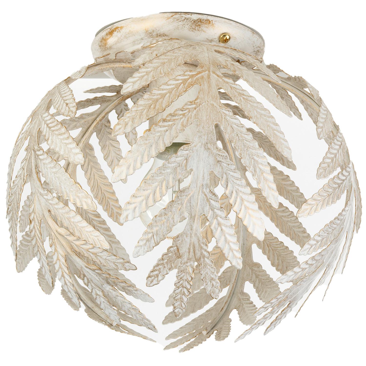 Deckenleuchte 4996/Plpa - Weiß, KONVENTIONELL, Metall (25/23cm)