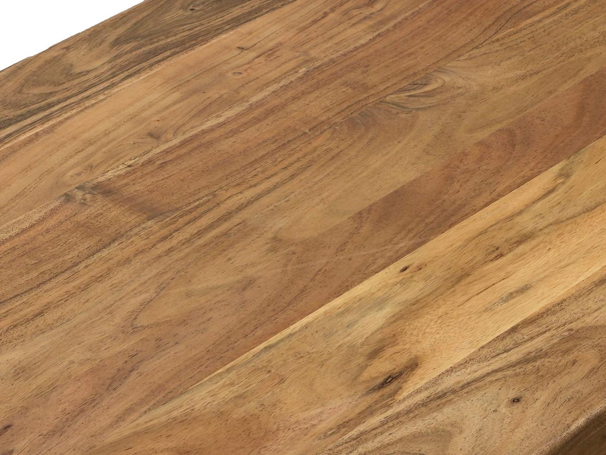 COUCHTISCH Akaziefarben L: 120cm - Akaziefarben, Design, Holz (120/60/40cm) - Livetastic