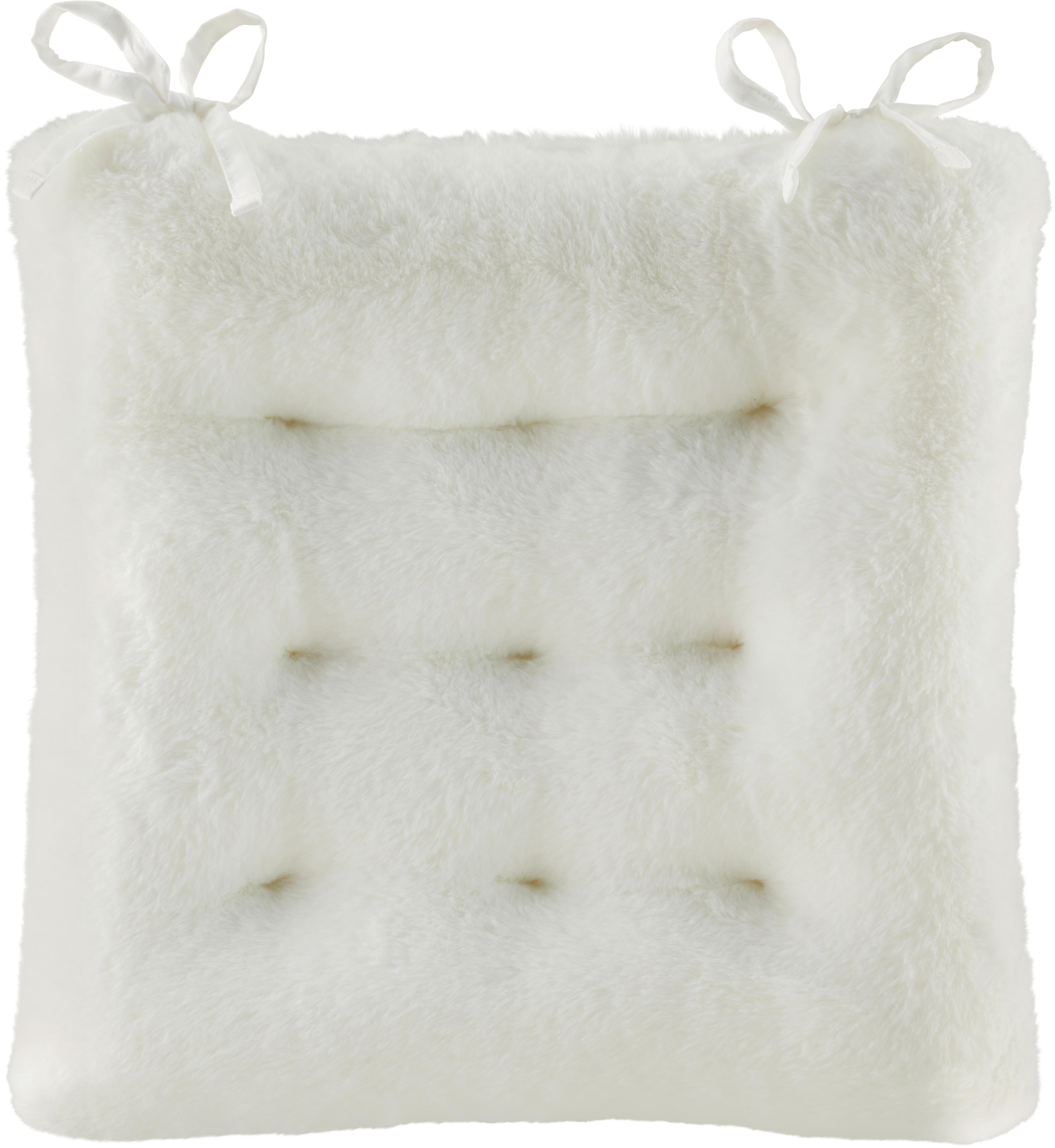 Sitzkissen Cozy - Beige, MODERN, Textil (40/40/4cm) - Luca Bessoni