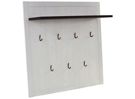 Šatní Panel Provence - bílá/barvy wenge, Moderní, kompozitní dřevo (115/104/28cm) - James Wood Šatní Panel Provence - bílá/barvy wenge, Moderní, kompozitní dřevo (115/104/28cm) - James Wood