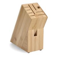 Messerblock Bambus, naturfarben - Naturfarben, Basics, Holz (22/9/22cm) - Zeller Present