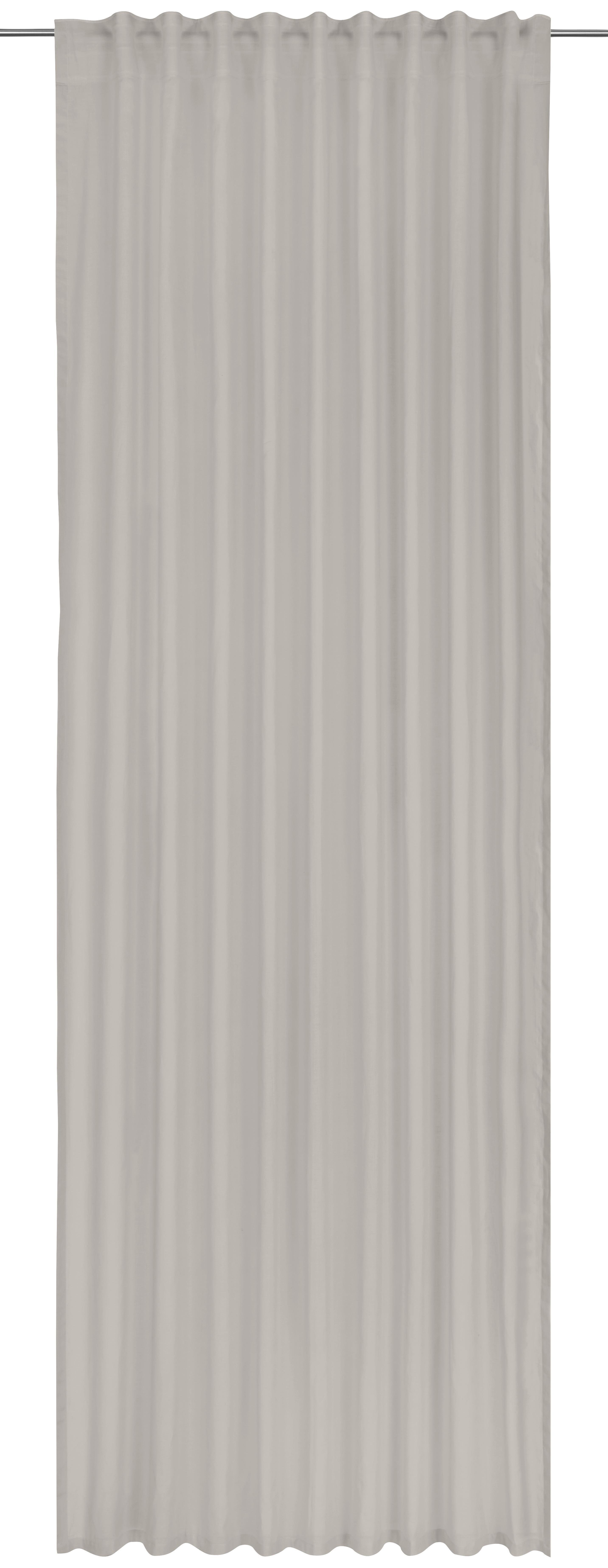 Hotový závěs Bio-Helene, 140/255cm - barvy grafitu, Moderní, textil (140/255cm) - ecoTree