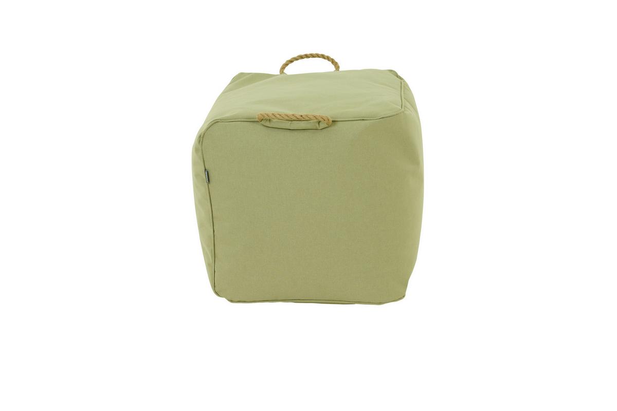 Gartenhocker Integral-Hocker - Grün, MODERN, Kunststoff (48/46/46cm) - Siena Garden