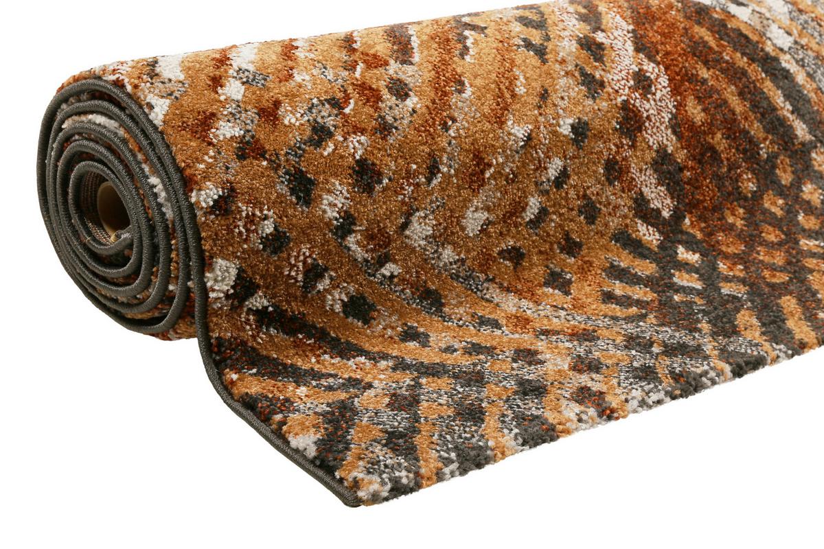 Webteppich Brau/rost, Bxl: Ca. 80x150 Cm - Rostfarben/Braun, KONVENTIONELL, Textil (80/150cm) - Esprit