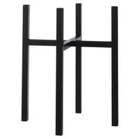 Podpěra květináče P/V: CA. 16,5/25 CM - černá, Basics, kov (16,5/25cm) - Modern Living