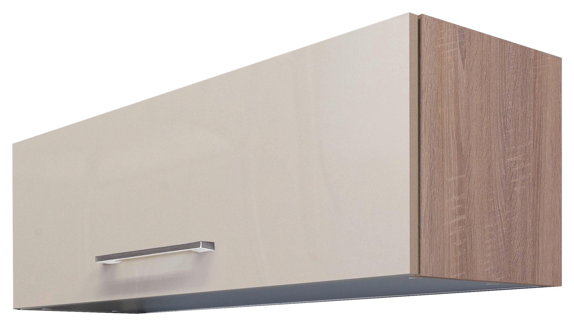 Küchenoberschrank Nepal Sonoma Eiche/Kaschmir B: 100cm - Kaschmir/Sonoma Eiche, KONVENTIONELL, Holzwerkstoff (100/32/32cm) - FlexWell