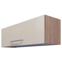 Küchenoberschrank Nepal Sonoma Eiche/kaschmir B: 100cm - Kaschmir/Sonoma Eiche, KONVENTIONELL, Holzwerkstoff (100/32/32cm) - FlexWell