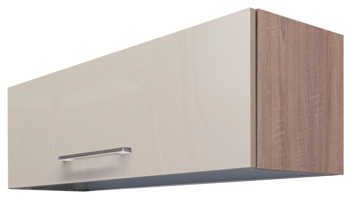 Küchenoberschrank Nepal Sonoma Eiche/kaschmir B: 100cm - Kaschmir/Sonoma Eiche, KONVENTIONELL, Holzwerkstoff (100/32/32cm) - FlexWell