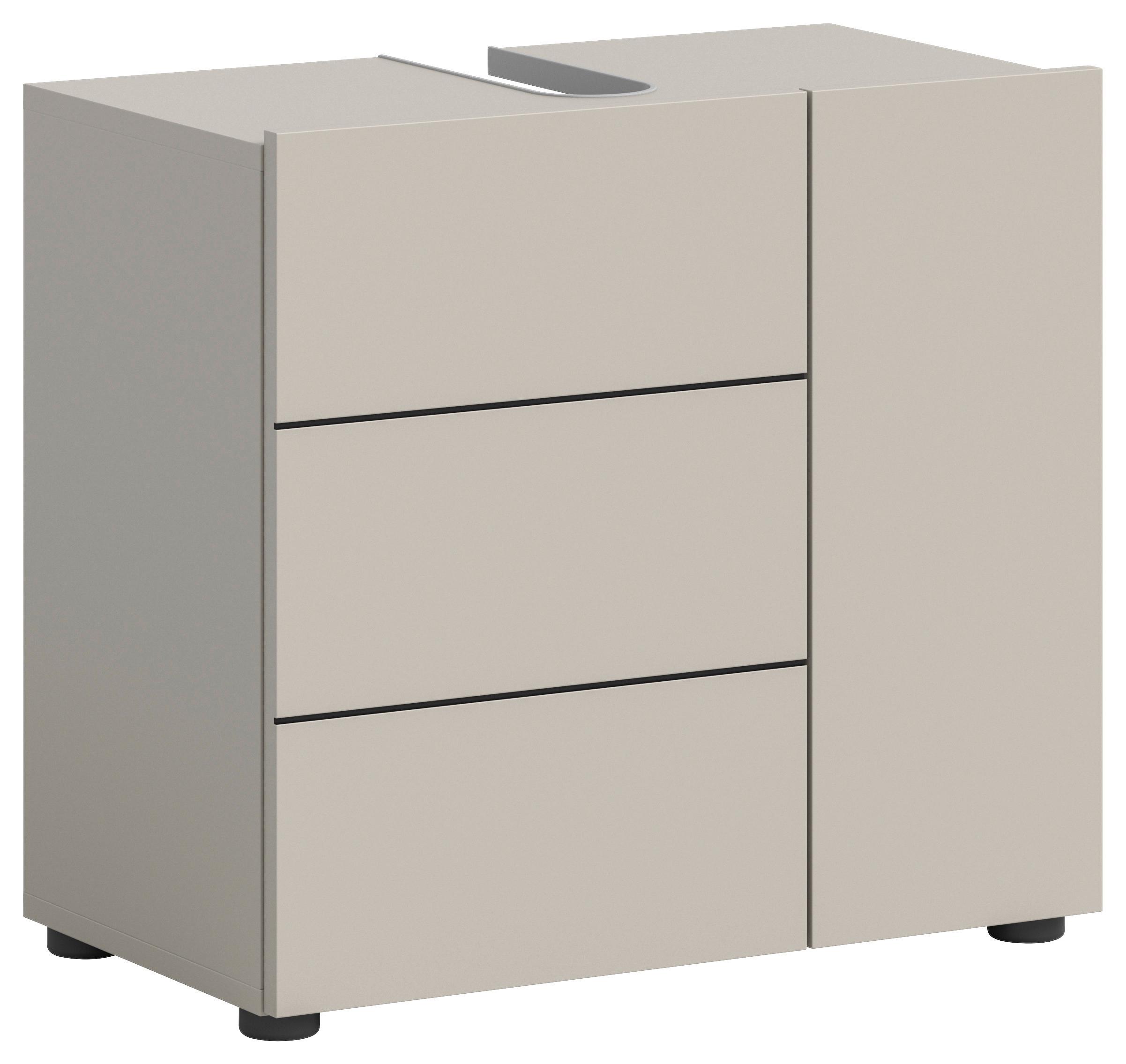 Waschbeckenunterschrank Vira Kaschmir B: 60 cm