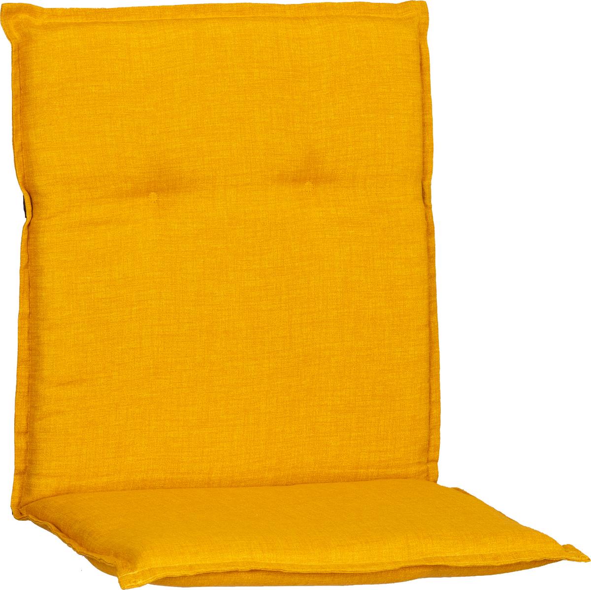 PODUŠKA NA KRESLO GENF 1 - horčicovožltá, Basics, textil (100/48/5cm) - Mömax
