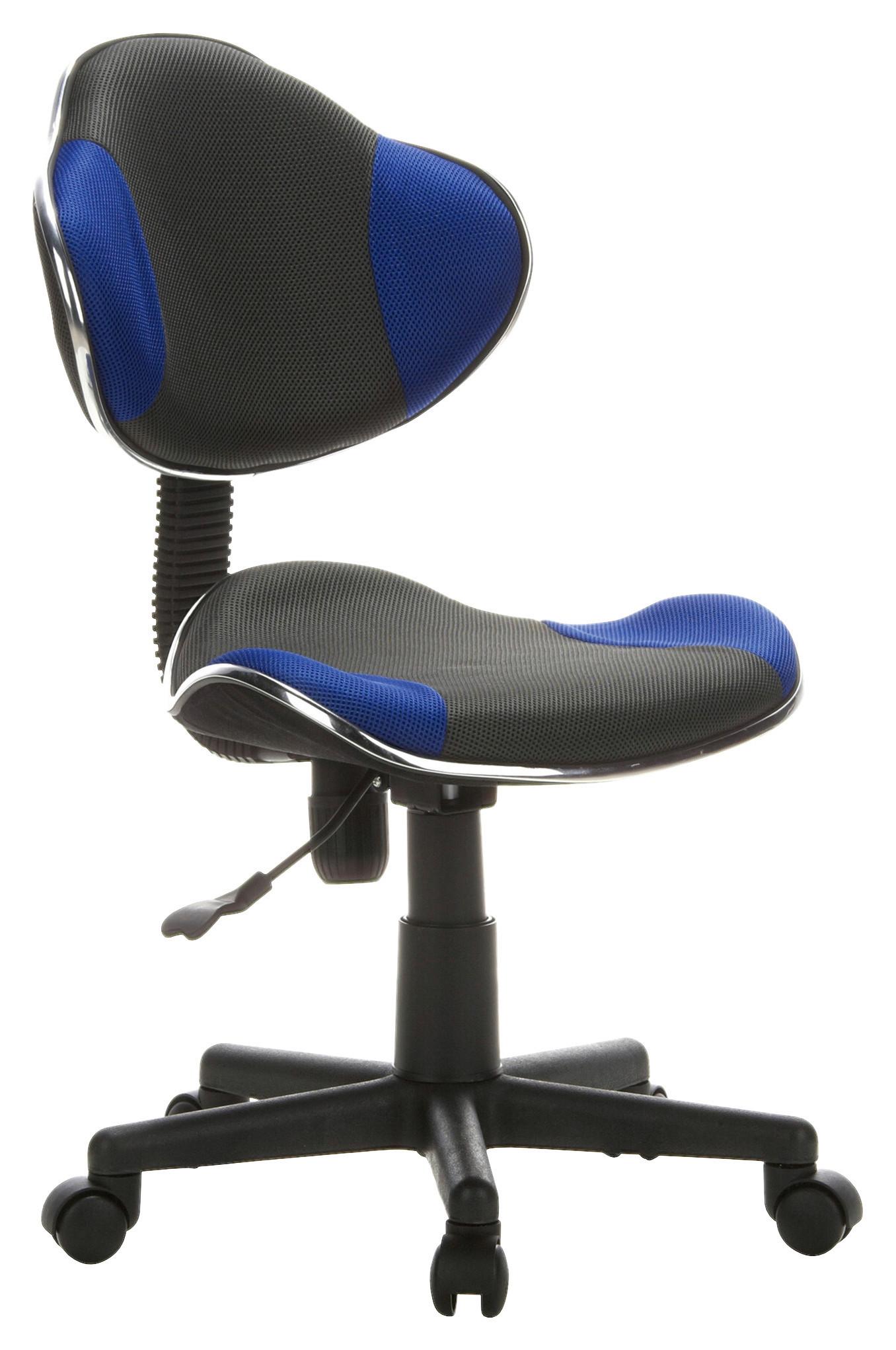 Jugenddrehstuhl Kiddy Gti 2 Blau/Grau - Blau/Grau, Basics, Kunststoff (45/86-101/42cm) - MID.YOU