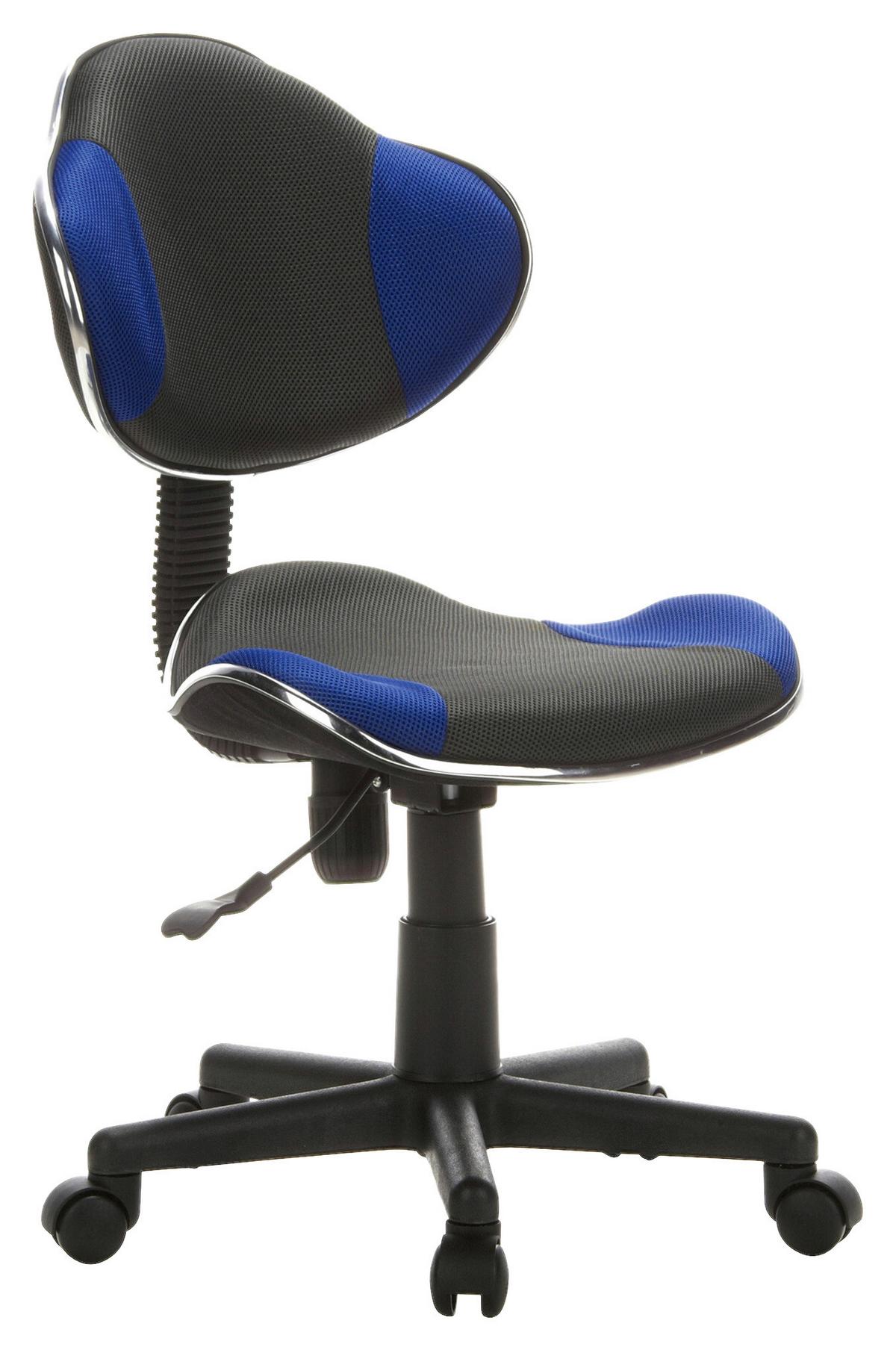Jugenddrehstuhl Kiddy Gti 2 Blau/Grau - Blau/Grau, Basics, Kunststoff (45/86-101/42cm) - MID.YOU