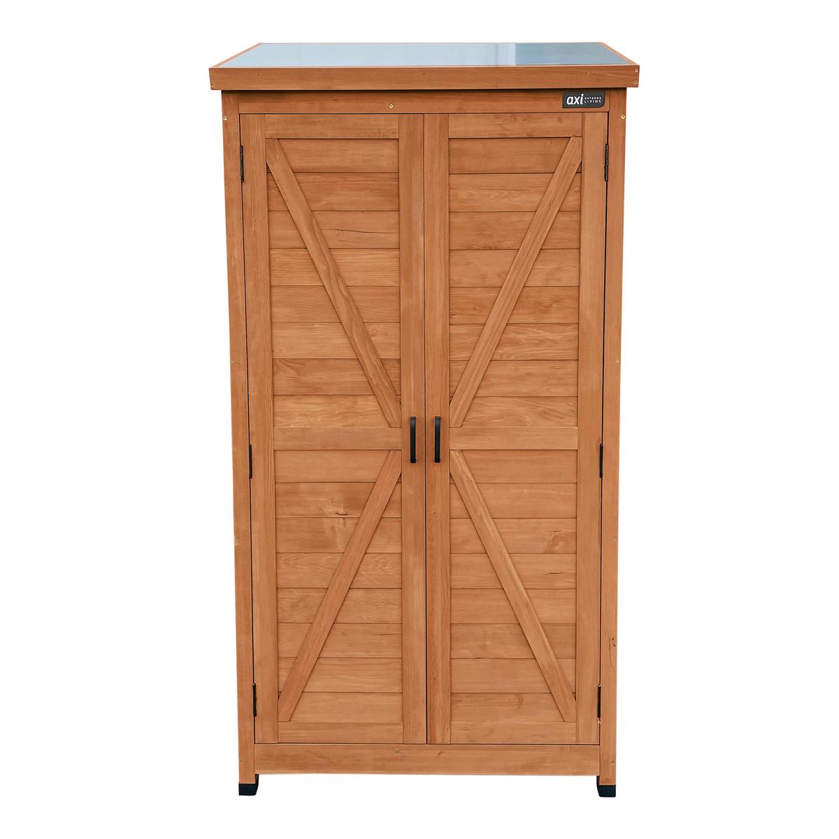 Geräteschrank L:52 B:85 H:174 - Braun, MODERN, Holz (52/85/174cm)