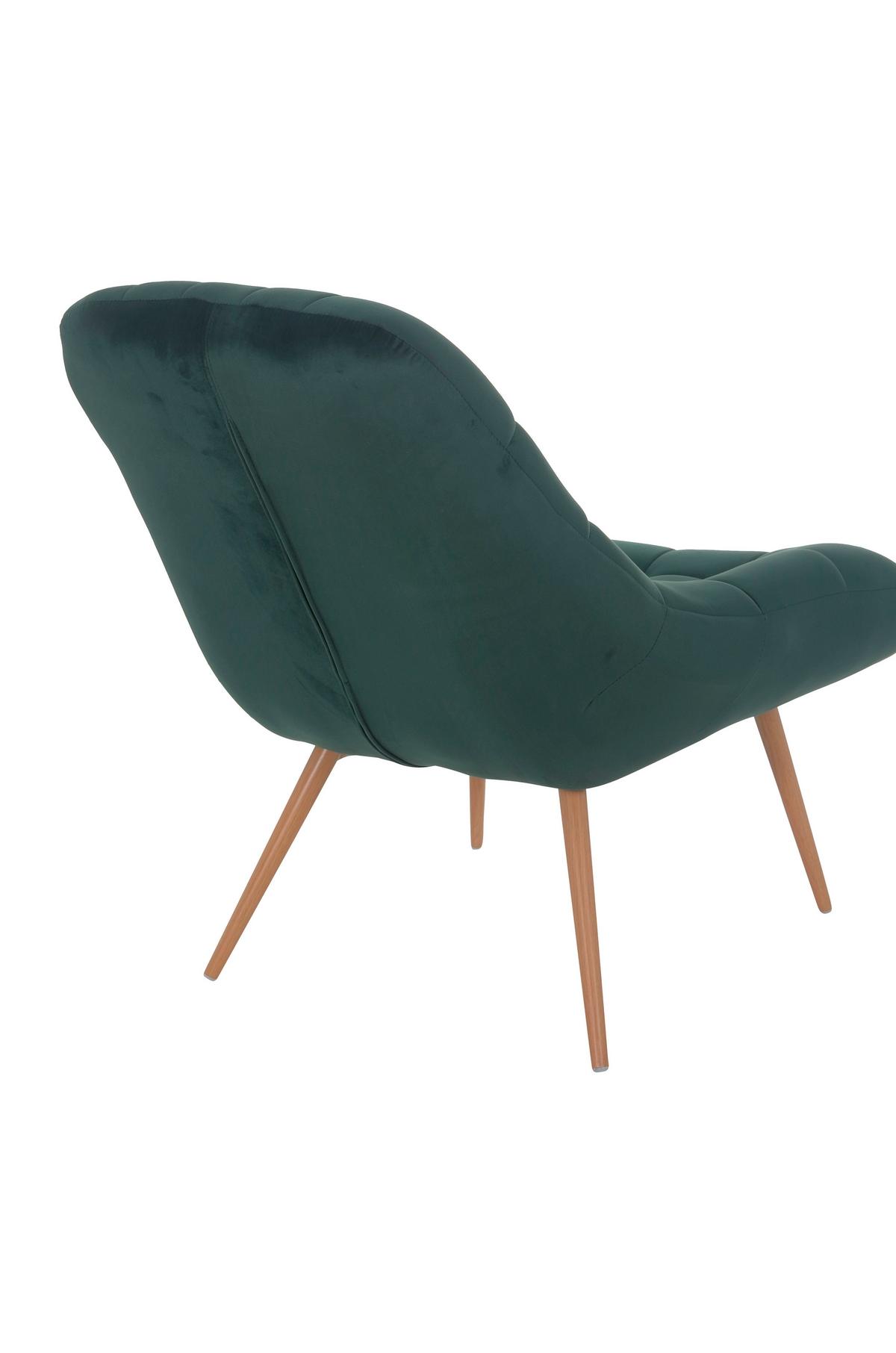 Xxl-sessel Grün, Naturfarben B: 76 Cm - Naturfarben/Grün, MODERN, Textil (76/85,6/85,6cm) - Livetastic