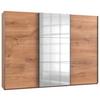 Schwebetürenschrank B: 300 cm Level, Eiche Dekor - Eichefarben, MODERN, Holzwerkstoff (300/216/65cm) - MID.YOU