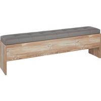 TRUHLOVÁ LAVICE CHANTON -BASED- - barvy borovice/tmavě šedá, Lifestyle, kov/kompozitní dřevo (185/56/36,8cm) - Based