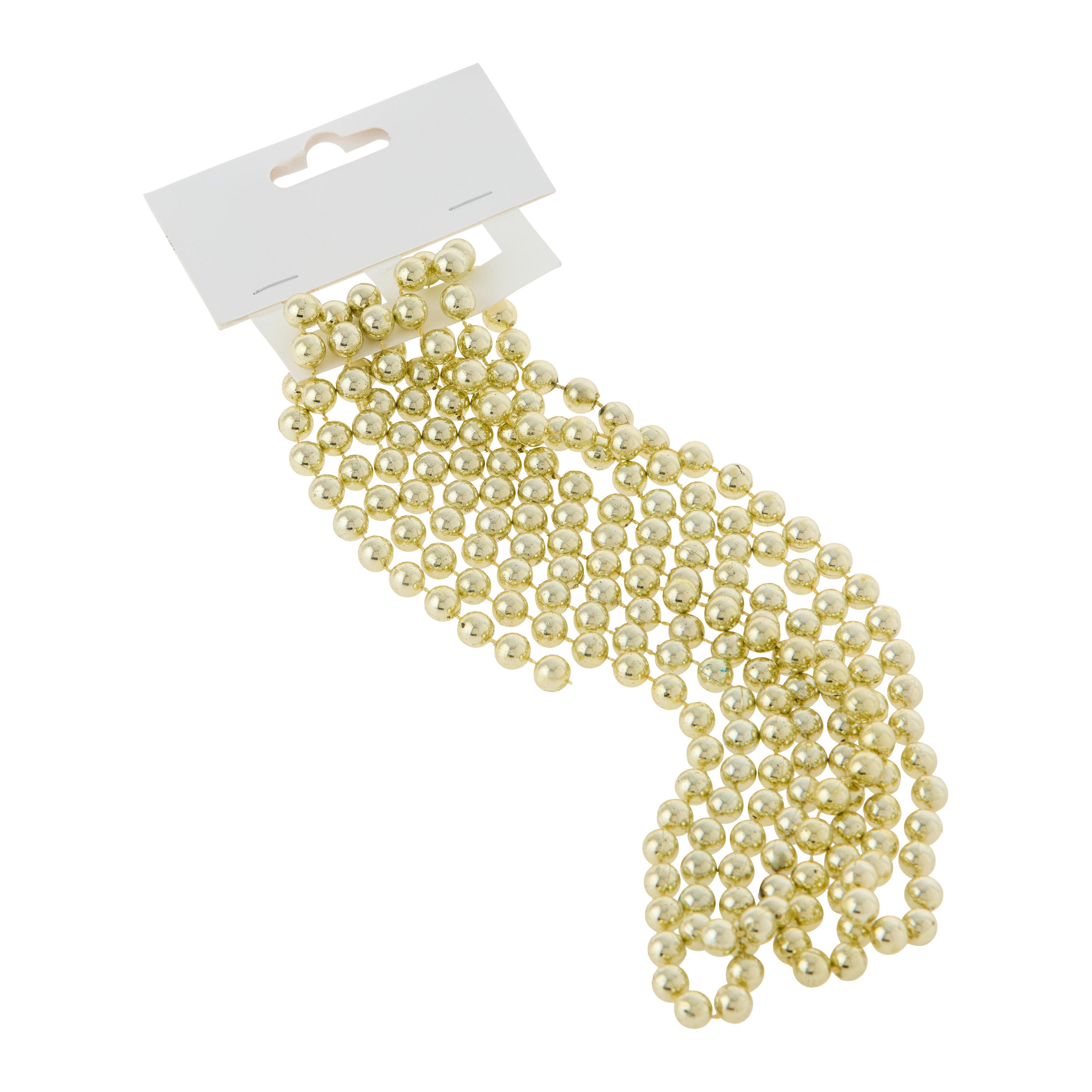 Girlanda 270 cm - zlatá/strieborná, Konventionell, plast (1/270cm) - Mömax