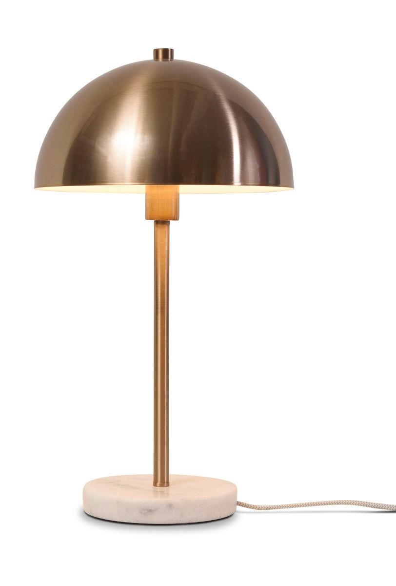 Tischleuchte Toulouse/T/Go - Goldfarben/Weiß, Trend (25/45cm) - It's about Romi