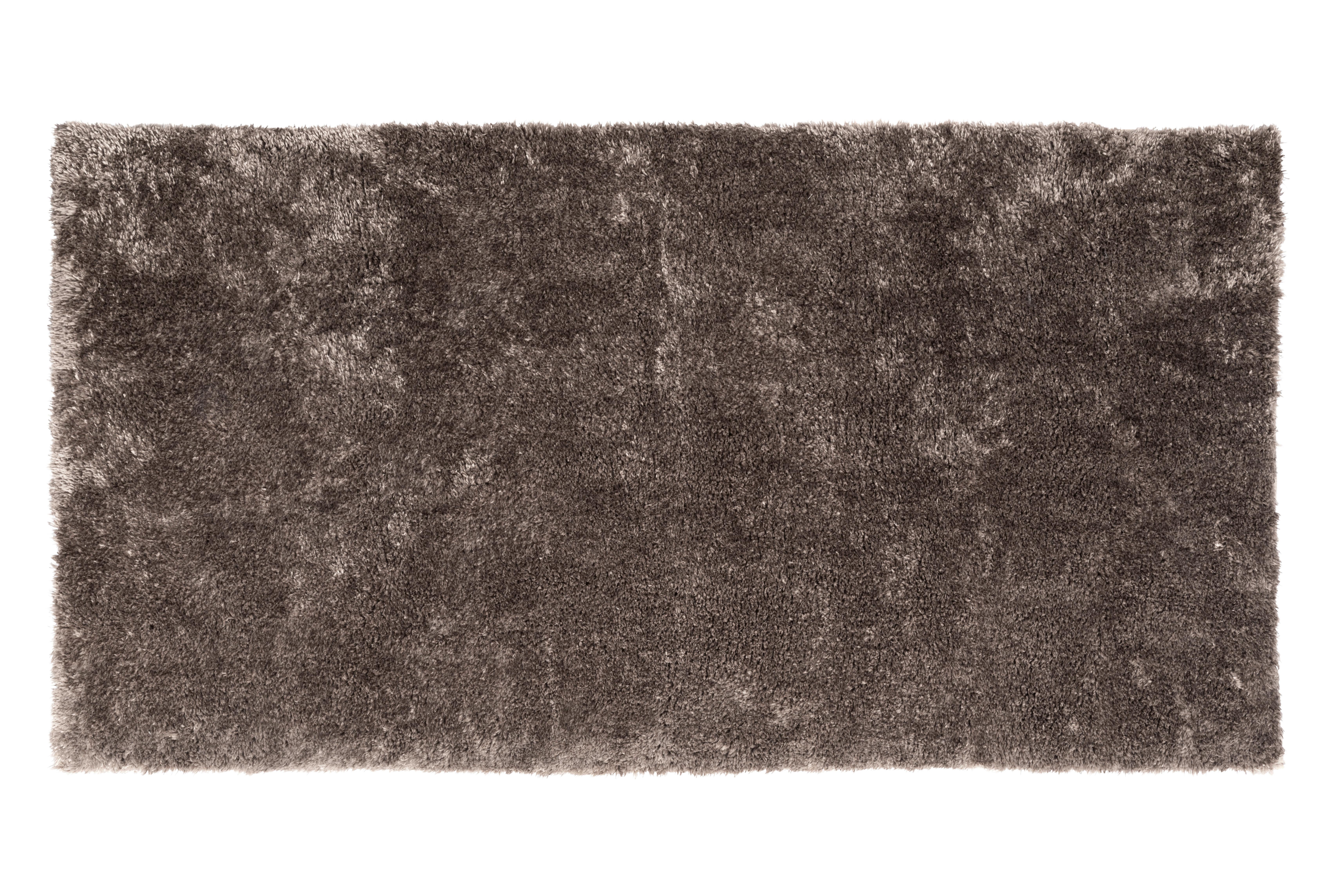 Hochflorteppich Braun Nils 80x150 cm - Braun, MODERN, Textil (80/150cm) - Luca Bessoni