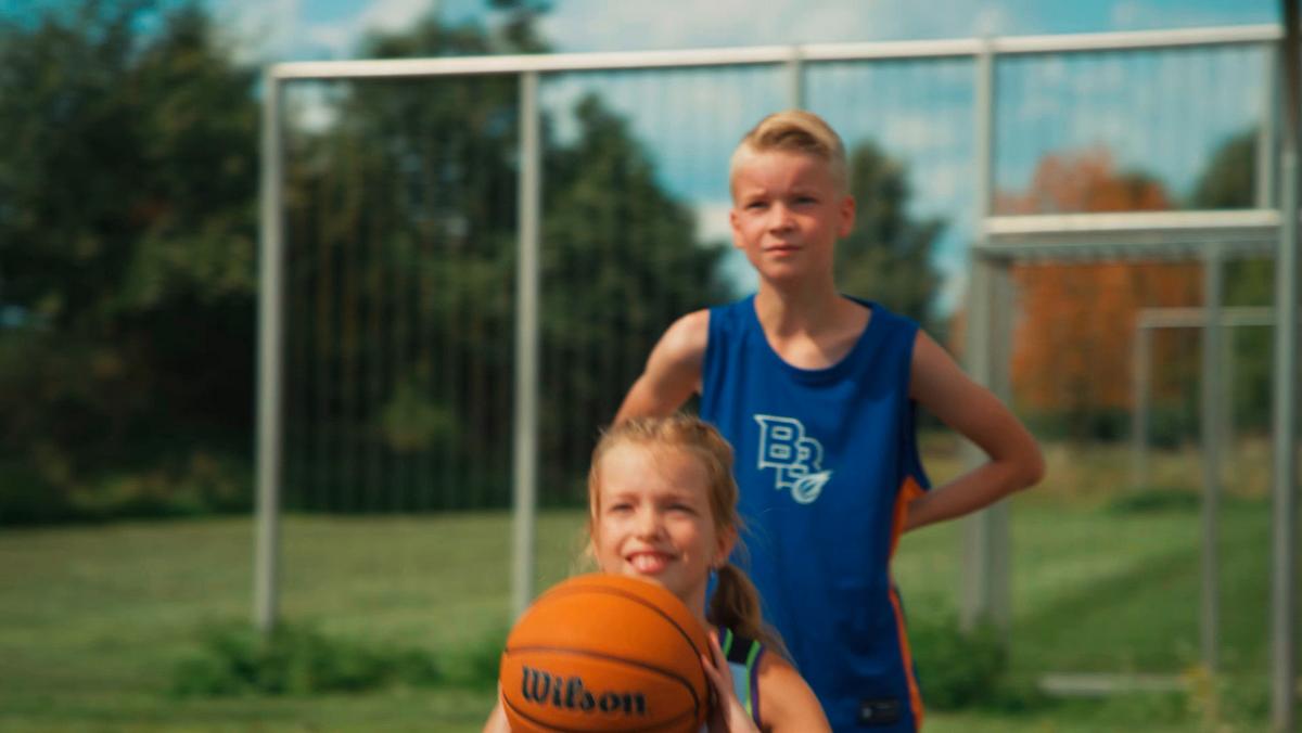 Basketballständer Salta Dribble - Schwarz/Grün, KONVENTIONELL, Metall (83/204-254/130cm) - Salta
