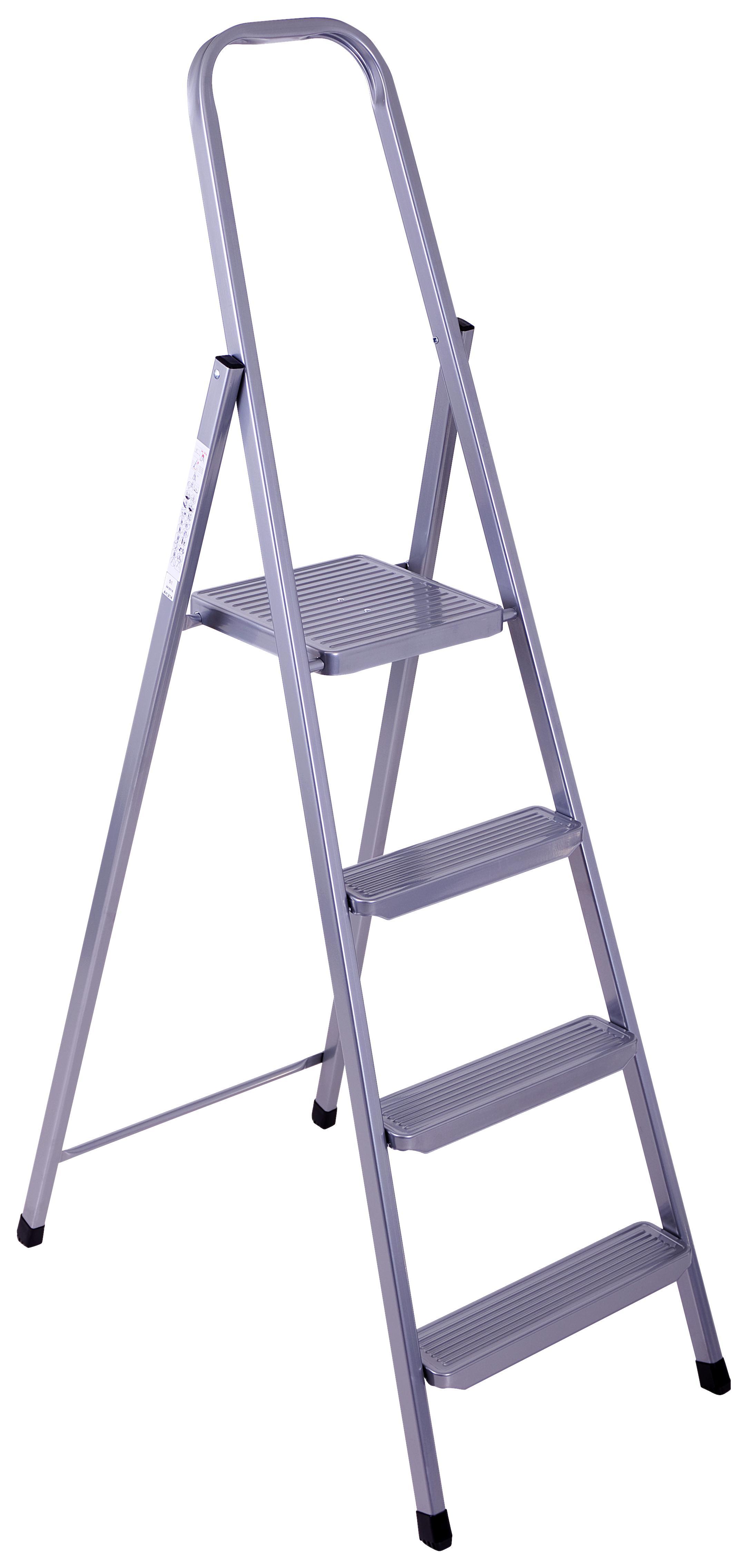 Létra 724259 - Ezüst, Basics, Fém (156,5/49/8,6cm)