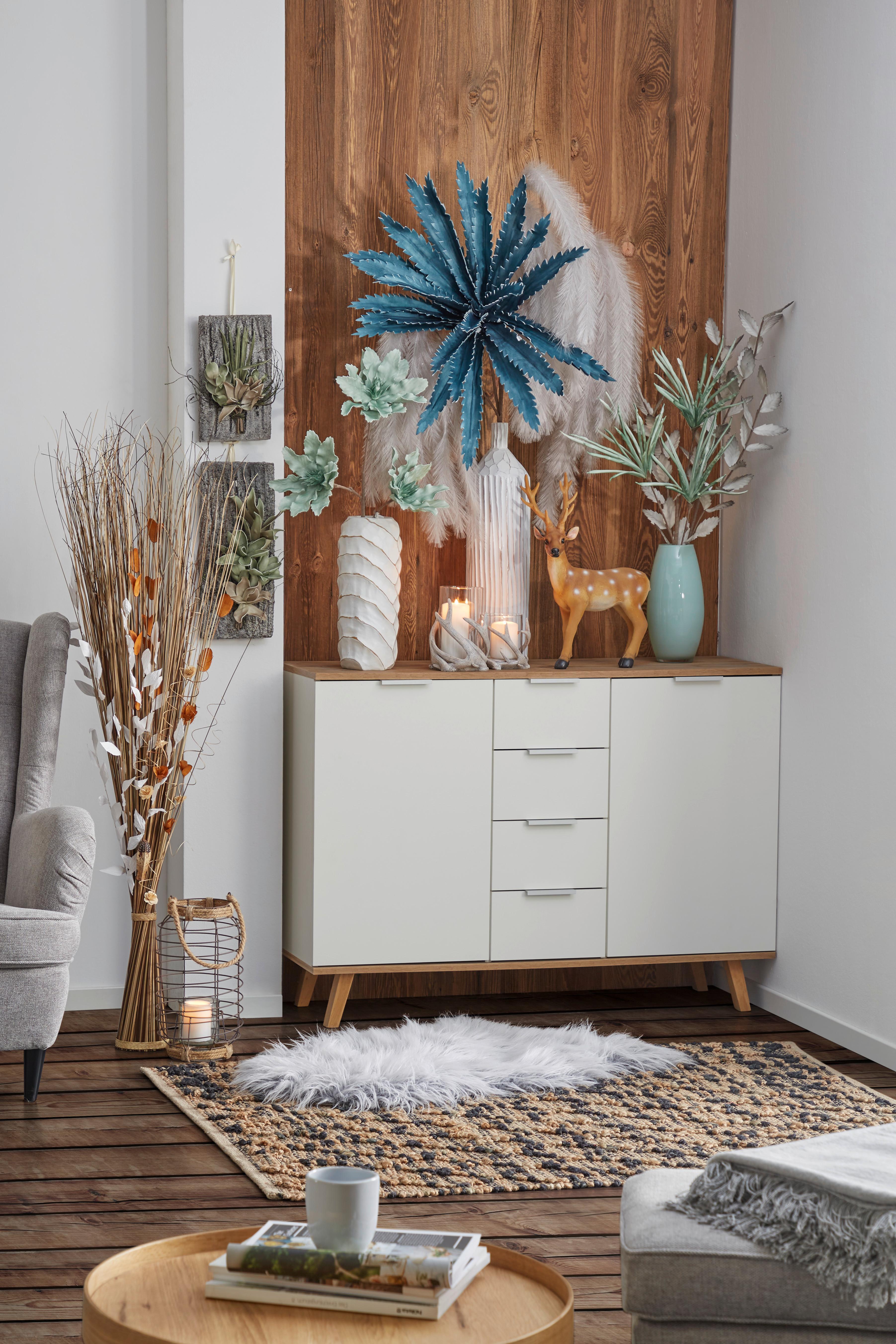 Bündel Helsinki - Braun/Naturfarben, MODERN, Naturmaterialien (150cm) - Luca Bessoni