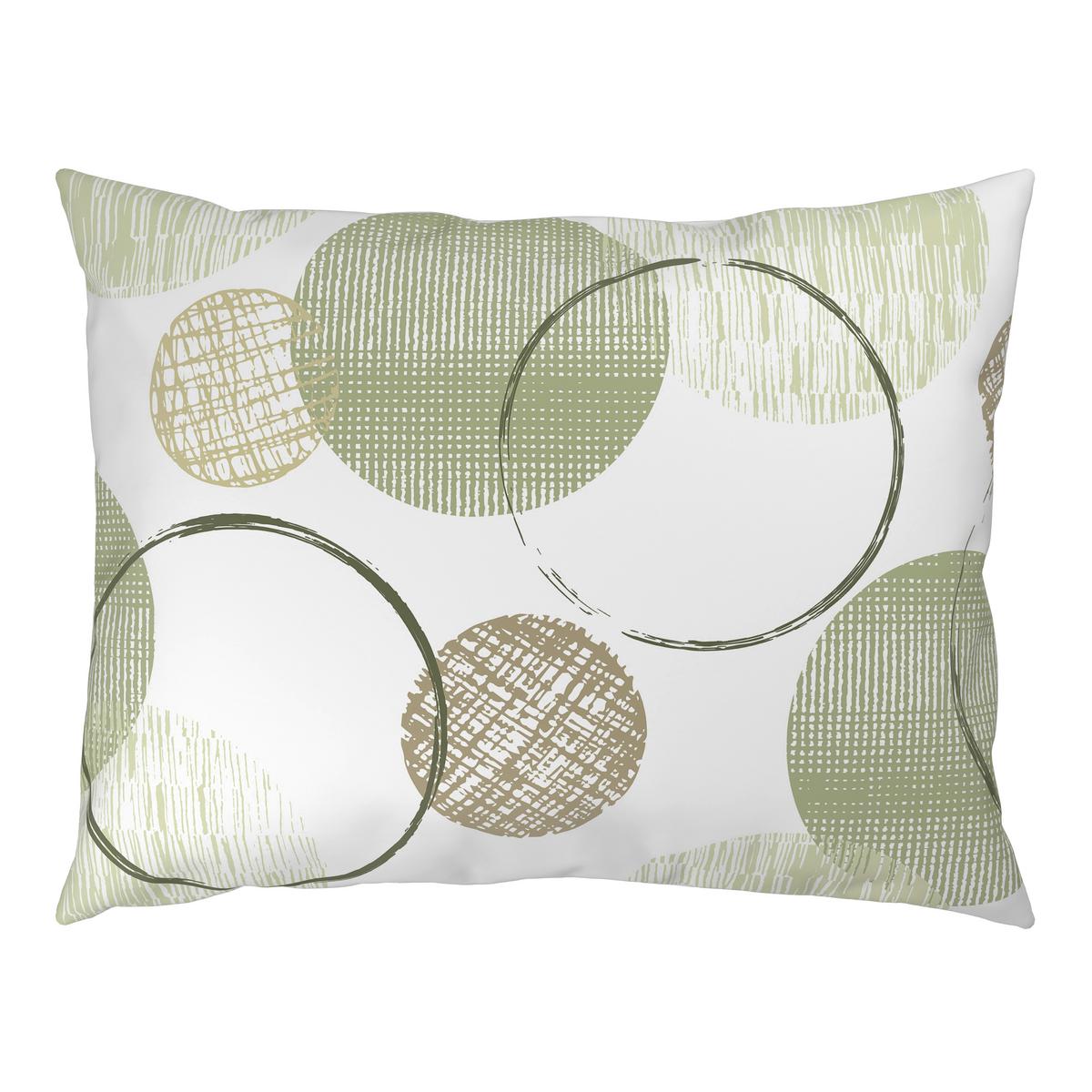Ágyneműhuzat-garnitúra Sandra - taupe/zöld, Modern, textil - Luca Bessoni