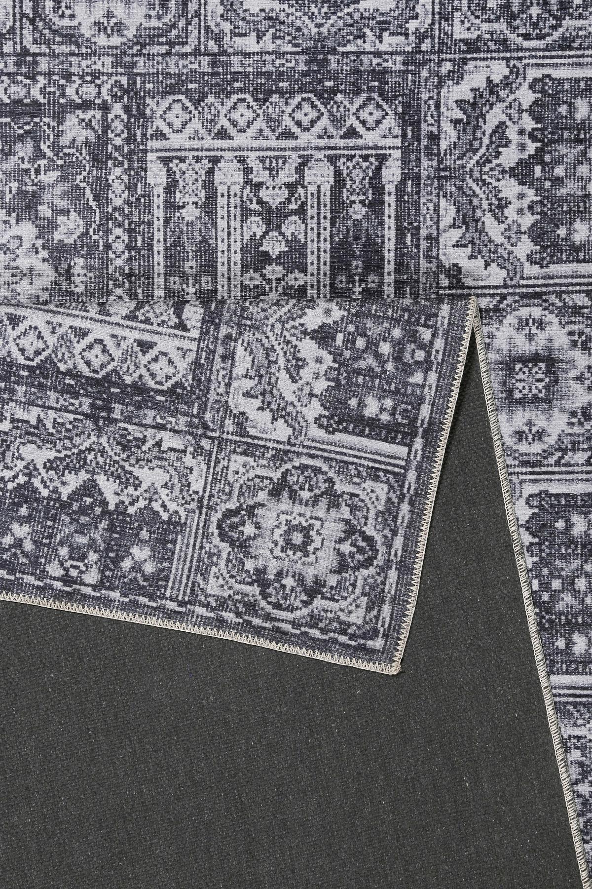 Flachwebeteppich Fresh Bachtiar - Grau, Design, Textil (120/170cm) - WECON HOME