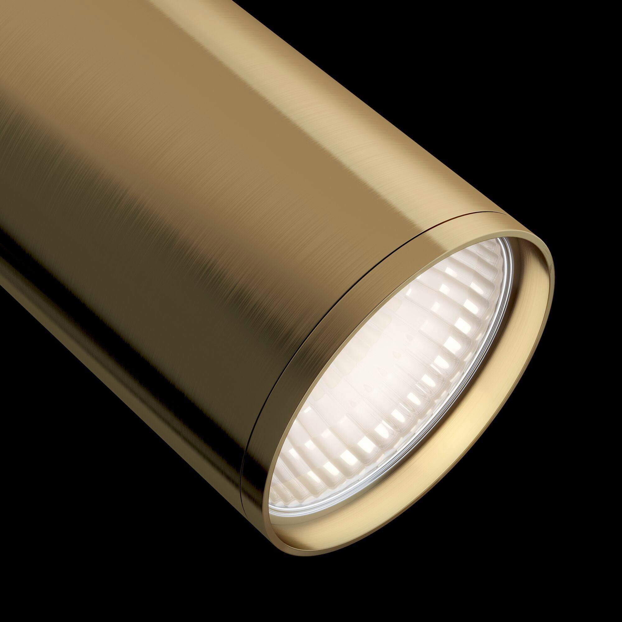 Strahler Focus S - Messingfarben, Trend, Metall (5.2/19,2/5,2cm) - MAYTONI