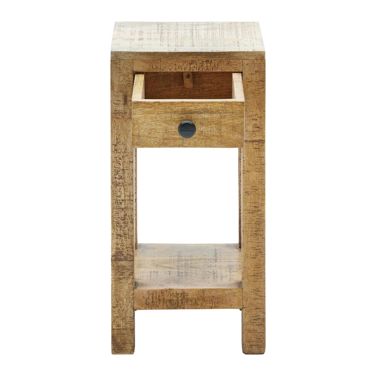 STOLEK NA KVĚTINY EVEREST -EXKLUSIV- - přírodní barvy, Natur, dřevo (30/60/30cm)