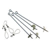 Erdanker Shelterlogic - Silberfarben, Basics, Metall (69cm)