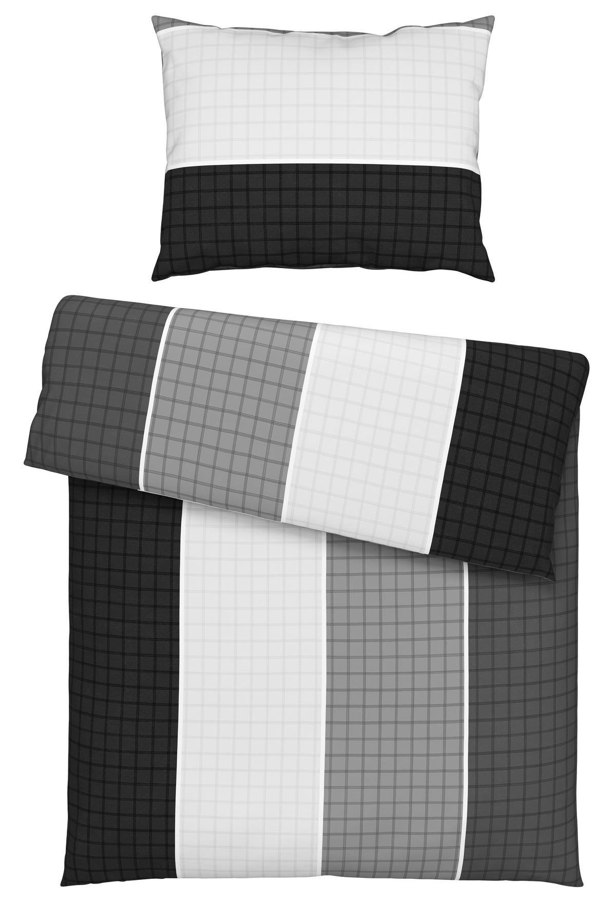 Ágyneműhuzat-garnitúra Rosella - ezüstszínű, Modern, textil (140/200cm) - Luca Bessoni
