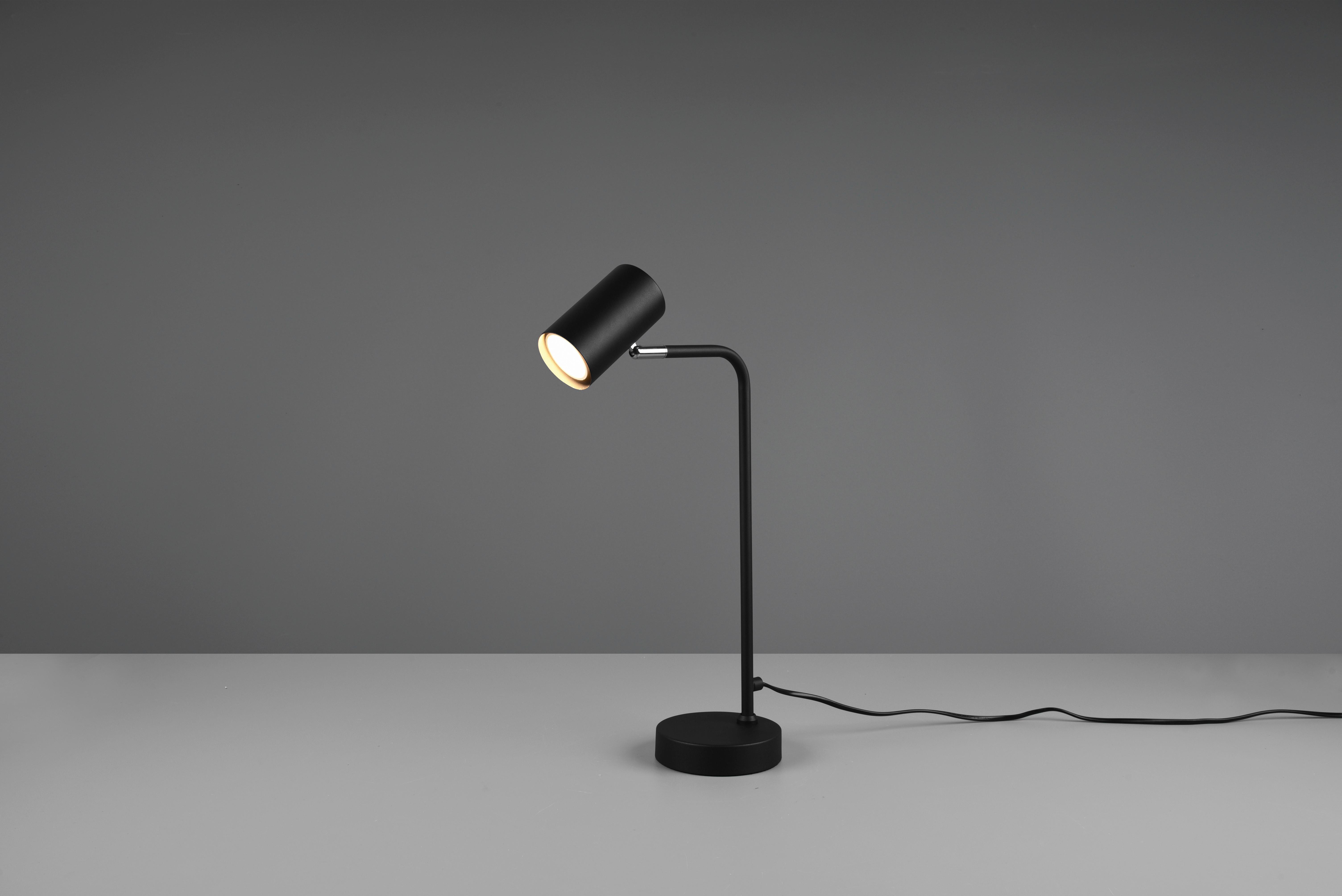 Tischlampe MERLEY von Trio Leuchten aus Metall in Schwarz Milieu 2