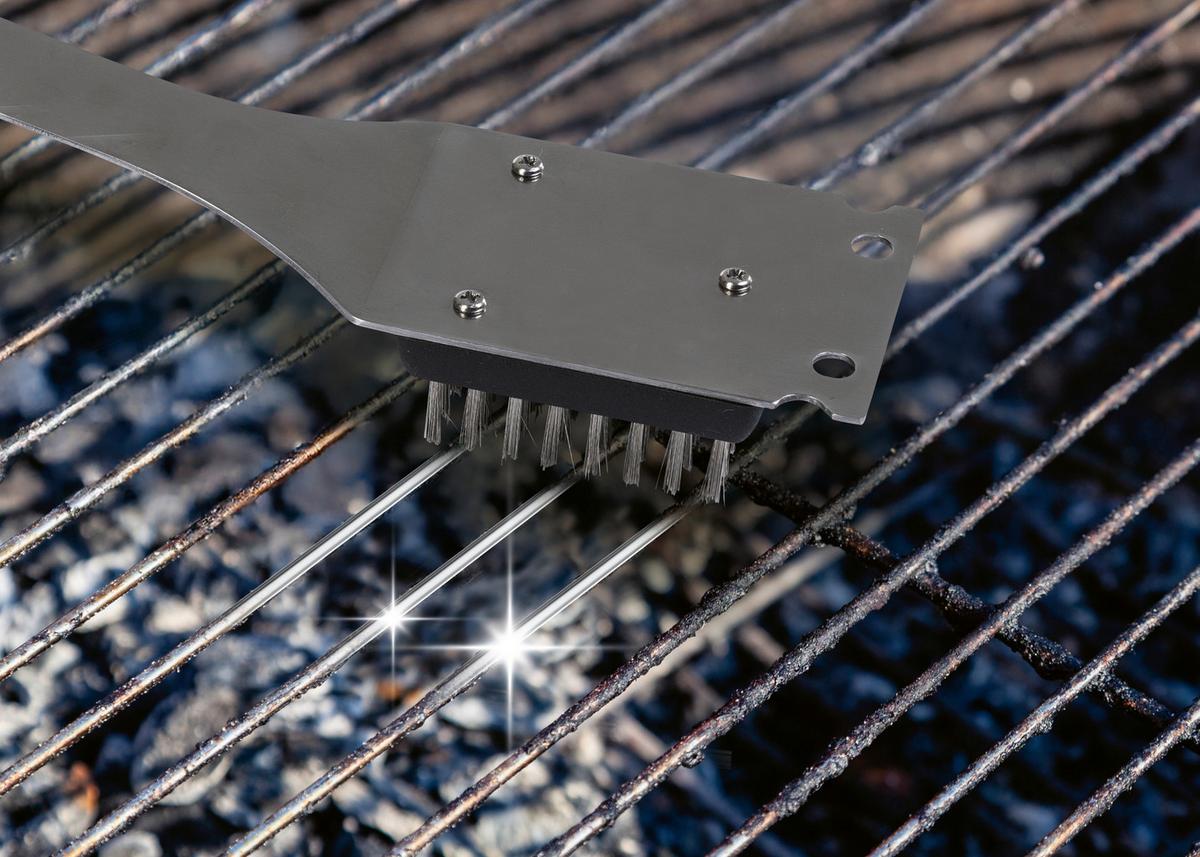 Grillkofferset 6tlg. Landmann Grillkoffer-Set 6--Teilig - Silberfarben, LIFESTYLE, Metall (45/17/8cm)