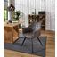 Stuhl Marbella Grau - Schwarz/Grau, MODERN, Textil/Metall (57,5/85/62cm) - Ombra Stuhl Marbella Grau - Schwarz/Grau, MODERN, Textil/Metall (57,5/85/62cm) - Ombra